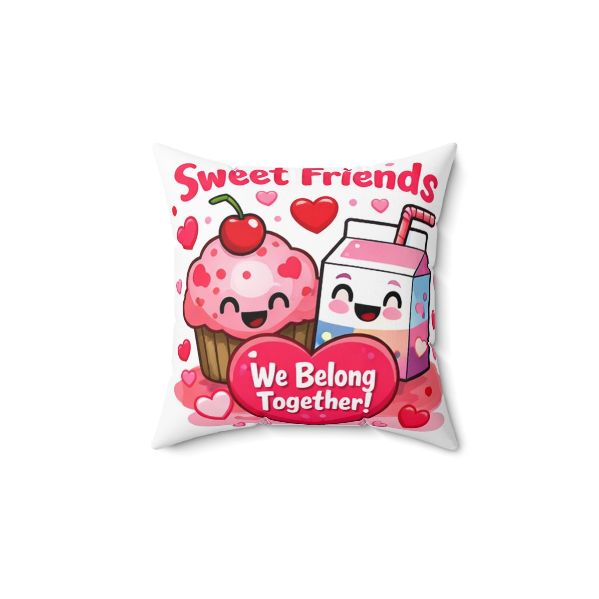 Spun Polyester Square Pillow