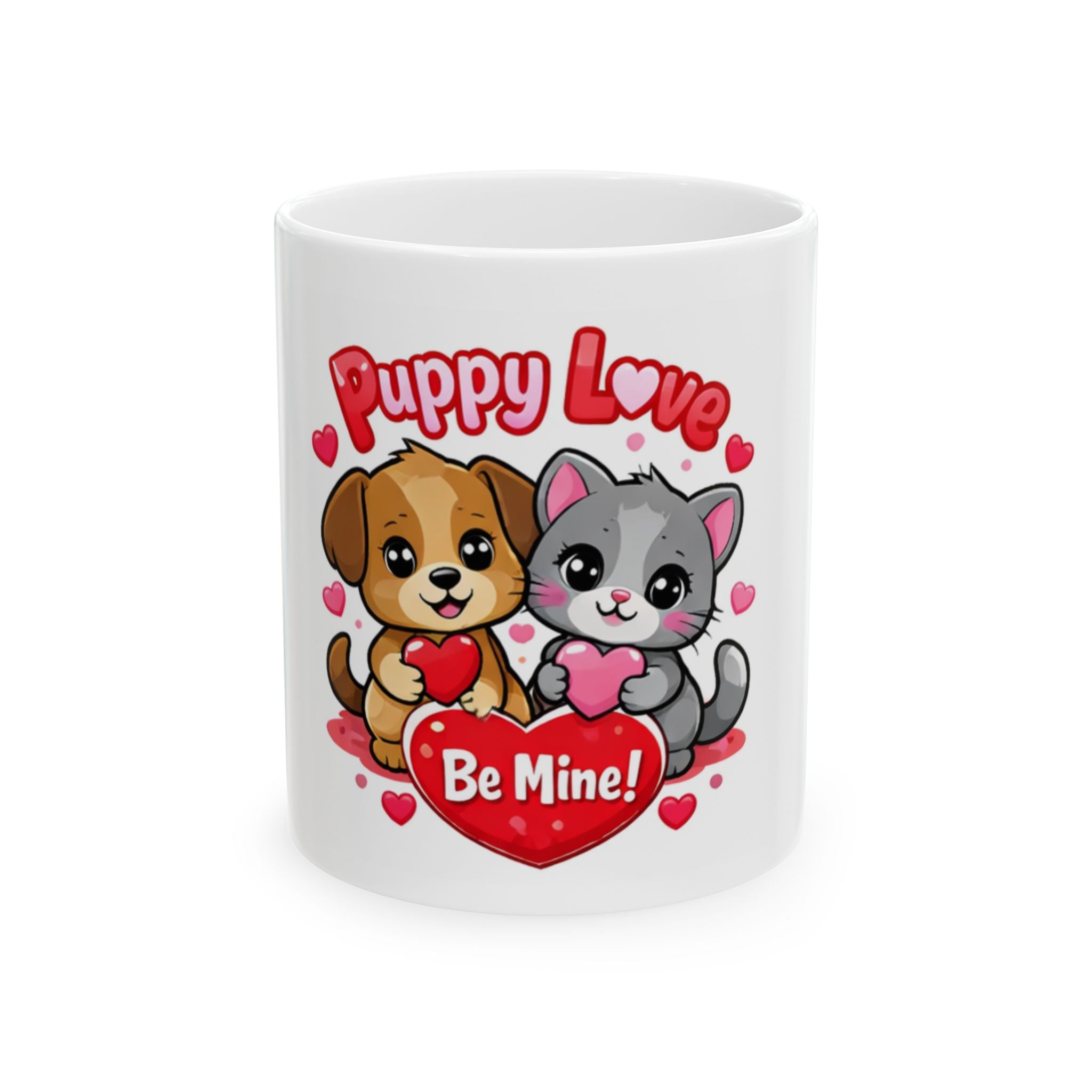 Puppy Love Ceramic Mug, (11oz, 15oz)